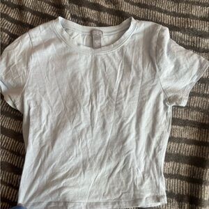Tilly's Light blue Crop Top